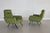 Set of Italian Armchairs in Green Velvet, 1960s For Sale - Image 6 of 16