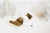 1970s Ice Glass and Brass Wall Lamps from Hillebrand Lighting, 1970s, Set of 2 For Sale - Image 5 of 11