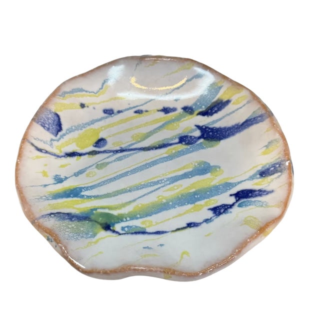 Japanese Hagi Ware Plates Selected by Renaras, Set of 6 For Sale