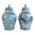 Large Chinoiserie Blue and White Abstract Lotus Ginger Jar For Sale - Image 12 of 12