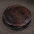 Zitan Wood Round Tray Inlaid With Mother-of-Pearl For Sale - Image 10 of 10