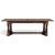 English 18th Century English Oak Trestle Dining Table With Turned Supports For Sale - Image 3 of 17