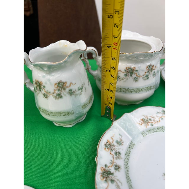 Vintage Silesia Germany Miniature China Set - Set of 6 For Sale - Image 4 of 11