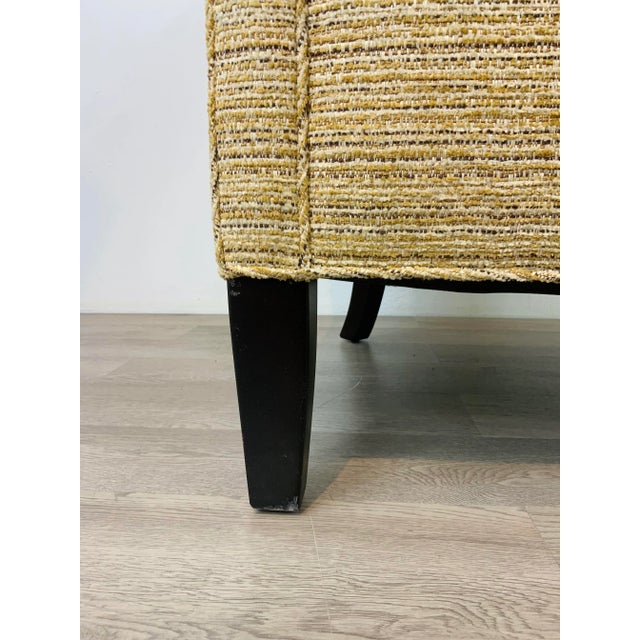 Art Deco Theodore Alexander Modern Art Deco Style Club Chair For Sale - Image 3 of 7