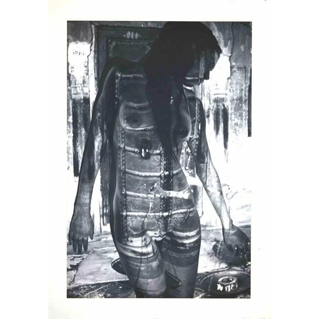 Equipoised contempt from "Beyond Eros - IV"is an original black and white photograph realized by Nikhil Bhandari...