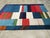 Textile Galerie Shabab Collection Mid-20th Century Persian Mahal Art Deco Rug Inspired by Edward McKnight Kauffer For Sale - Image 7 of 10