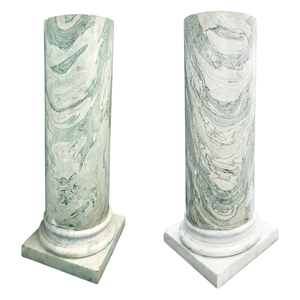 Marble Columns, Italy, Late 19th Century, Set of 2