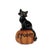 2020s Black Cat on Pumpkin Figurine (Set of 3) For Sale - Image 5 of 6
