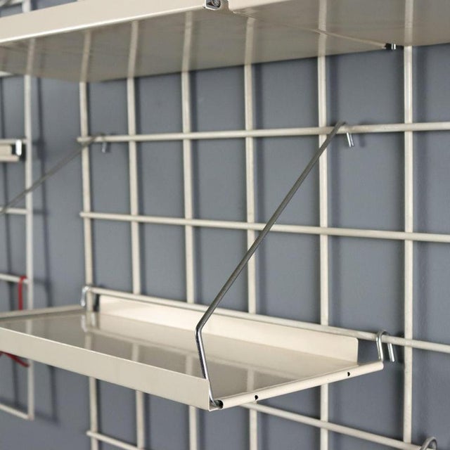 Modular Wall System with Adjustable Shelves For Sale - Image 4 of 9