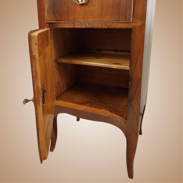 19th Century Venetian Rosewood Bedside Tables, 1799, Set of 2 For Sale - Image 11 of 16
