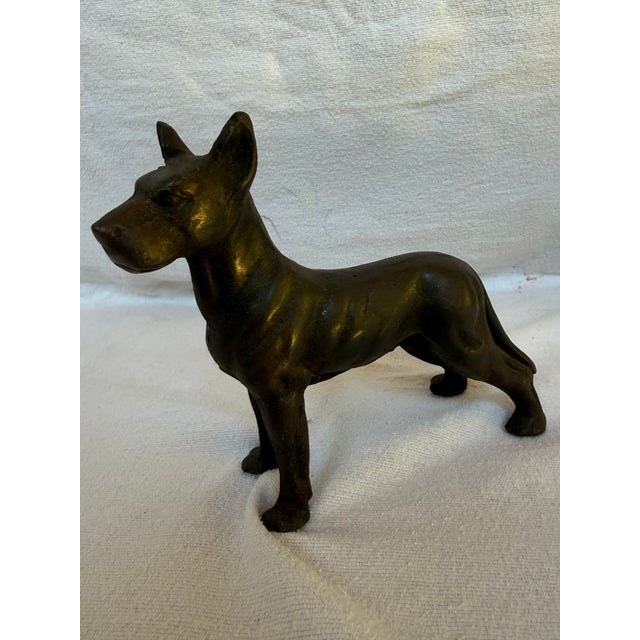 1940s 1940s Cast Iron Great Dane For Sale - Image 5 of 10