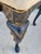 1970s Hollywood Regency Hand Painted Chinoiserie Black Birds Scene Queen Anne Side Arm Chairs-a Pair For Sale - Image 11 of 13