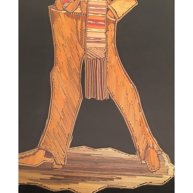 Vintage Mexican Folk Art Popotillo Straw Paintings Chairish