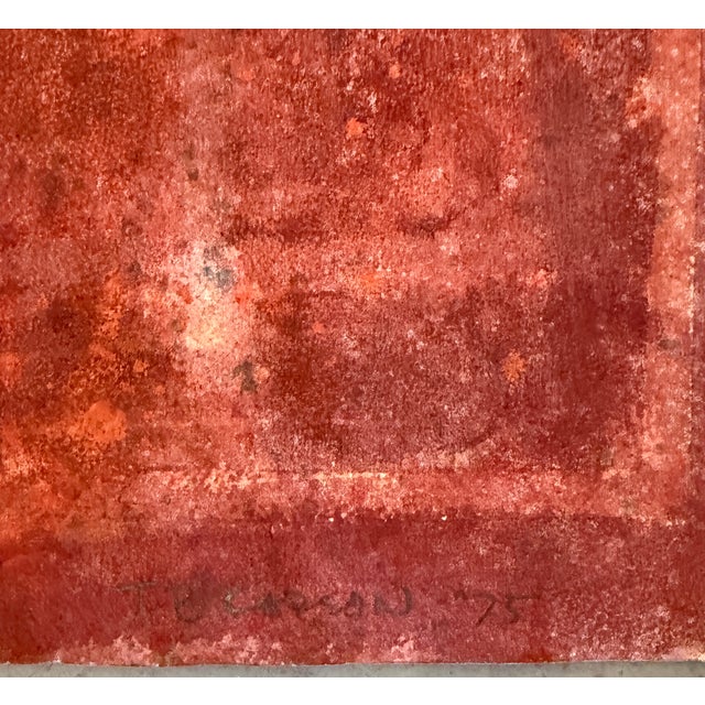 Original Abstract Watercolor by Terry Karson 1975 For Sale - Image 4 of 10