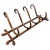 Antique Bentwood No. 1 Wall-Mounted Coat Rack from Gebrüder Thonet, 1890s For Sale - Image 11 of 11