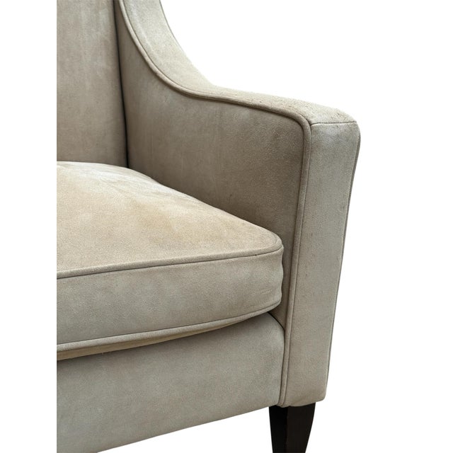 George Smith Georgian Leather Club Chairs- A Pair For Sale - Image 10 of 11