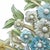 Pair of Painted Tole Wall-Mounted Urns With Flowers For Sale - Image 10 of 17