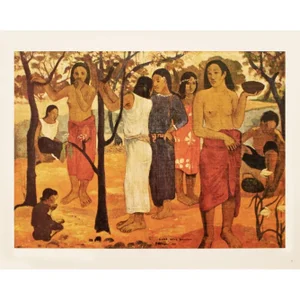 1940s After Paul Gauguin "Sun Magic", First Edition Swiss Photogravure
