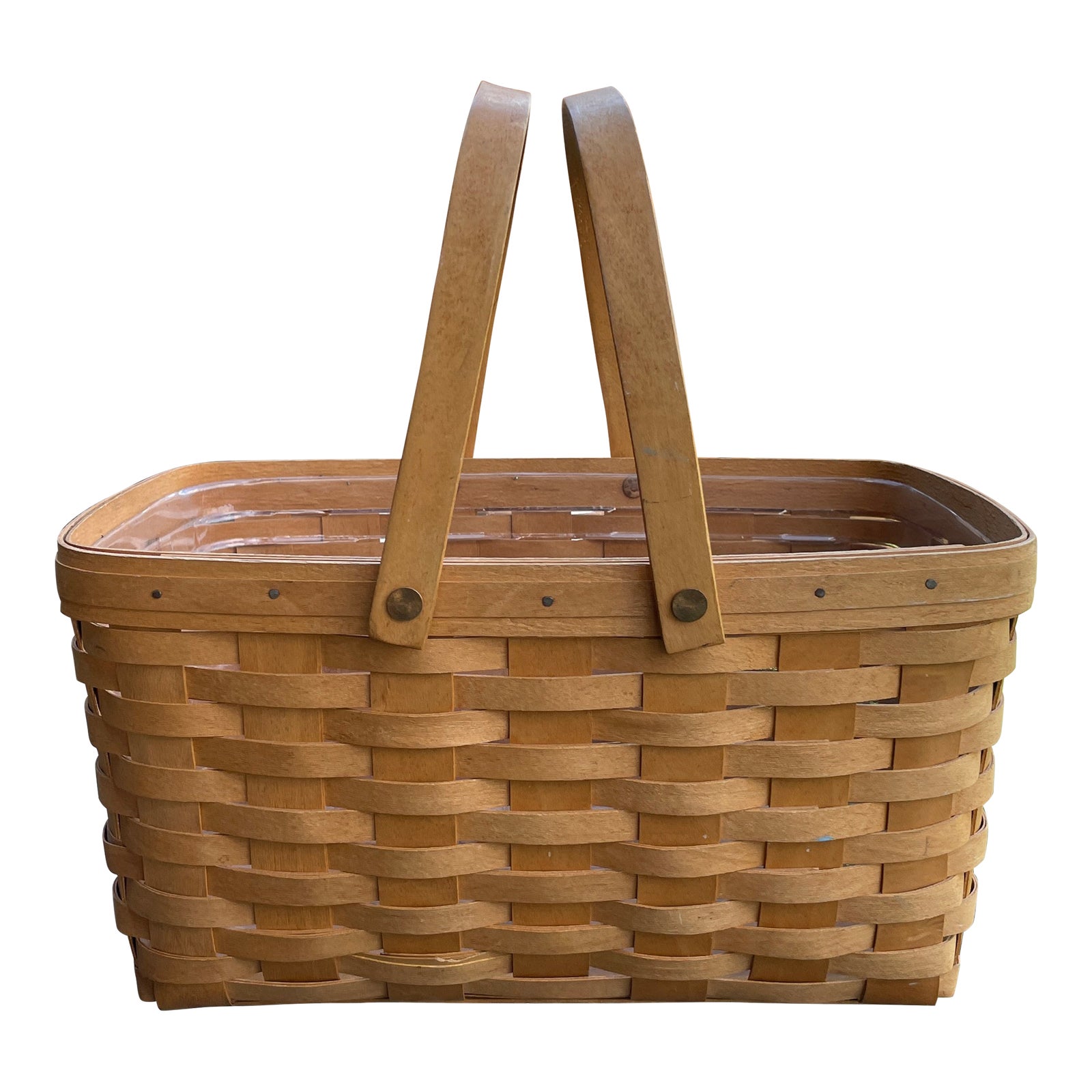 ロンガバーガー Longaberger large desktopbasket ロンガバーガー