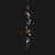 Metal Dune 6 Vertical Line Pendant Light with Shades in Dark Bronze Metallic Tone by Daniel Becker for Moss Objects For Sale - Image 7 of 9