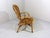 Italian Rattan Easy Armchair, Italy, 1970s For Sale - Image 13 of 14