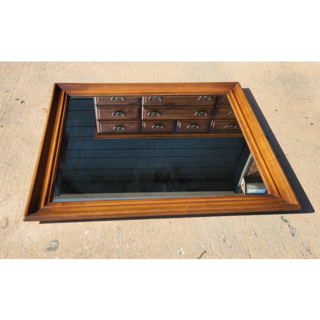 Late 20th Century Complete Queen Hard Wood Bedroom Set For Sale - Image 10 of 14