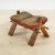 Vintage Wooden Saddle Seat For Sale - Image 6 of 6