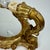 Vintage Rococo Style Gilded Wood Wall Mirror with Lamp, Italy, 1950s For Sale - Image 6 of 7
