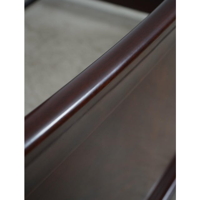 Henkel Harris Flame Mahogany King Size Bed For Sale - Image 12 of 18