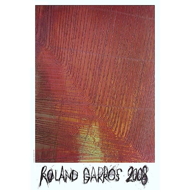 2008 Arnulf Rainer Roland Garros Poster For Sale