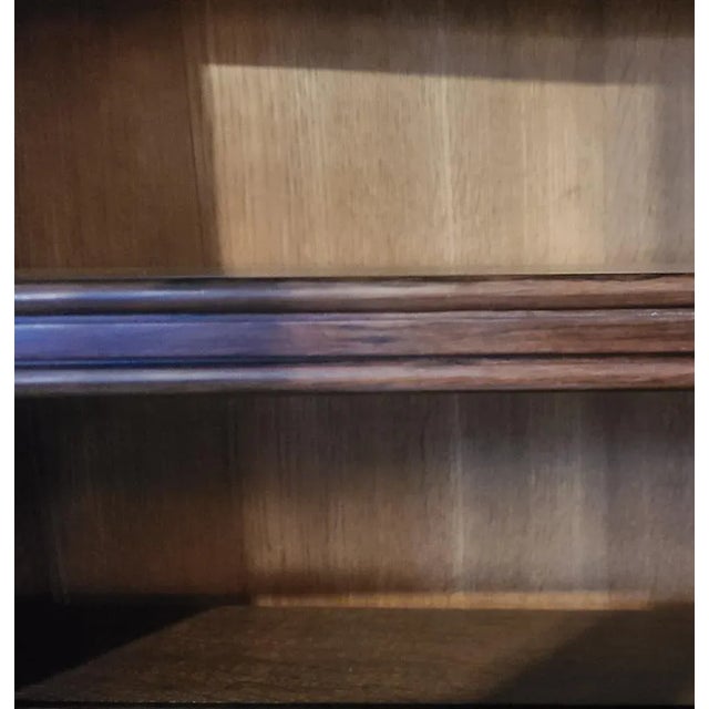 Large Walnut Veneer & Oak Cabinet For Sale - Image 13 of 16