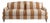 Sophie Conran Felix 3 Seater Sofa in Caramel Wide Stripes For Sale