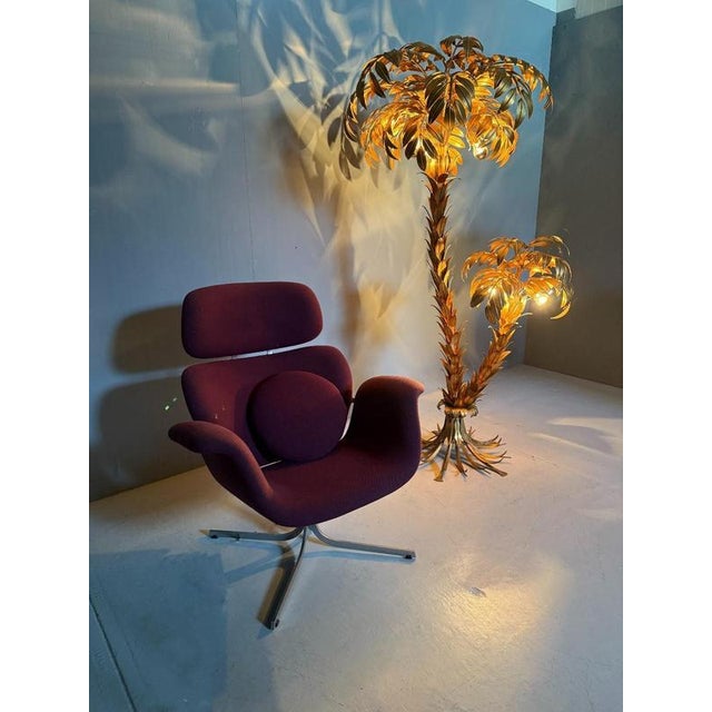 Hans Kögl Two Trunk Palm Tree Floor Lamp 1970s Germany For Sale - Image 4 of 9