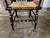 English Pair of Vintage L. Hitchcock Late Federal Style Grain-Painted & Gilt-Stenciled "Fancy" Rush Seat Armchairs For Sale - Image 3 of 17