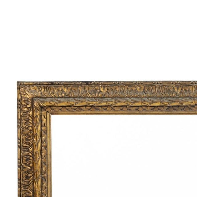 Furniture - Frame - 19th Century (148 cm). Portuguese; 19th/20th century, carved and gilded wood. Dimensions: 103 cm x 148...