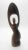 Made of Iroko wood (an African Teak wood), this is a hand-carved statue of a kneeling woman made in Ghana and signed on...