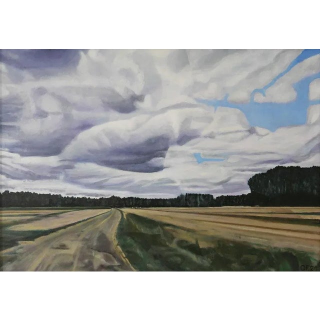 Contemporary Olivier Furter, Berry I, 2021, Oil on Paper, Framed For Sale - Image 3 of 3