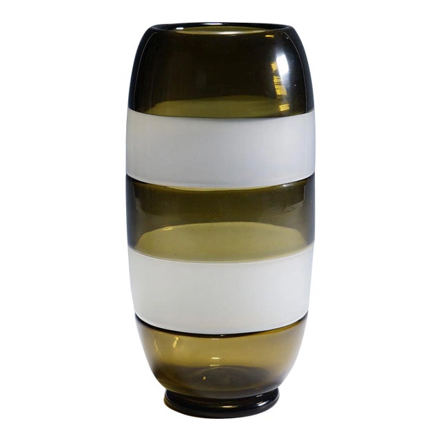 Vintage Incalmo Vase by Vetreria Archimede Seguso 1972 For Sale
