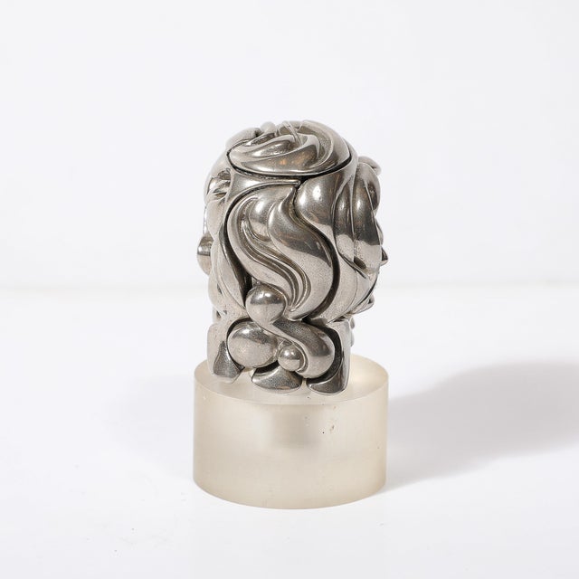 Mid-Century Miguel Berrocal Mini "Portrait De Michelle" Puzzle Sculpture For Sale - Image 9 of 12