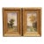 Pair of 19th Century French Barbizon Style Pendant Paintings Signed Baratte For Sale