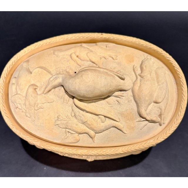 Mid 19th Century 19th Century Caneware Game Pie Dish For Sale In New York - Image 6 of 12
