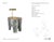 Anne-Marie Barton by Visual Comfort Signature Lega 36" Sculpted Side Table Reading Floor Lamp in Eclipse with Museum Brass...