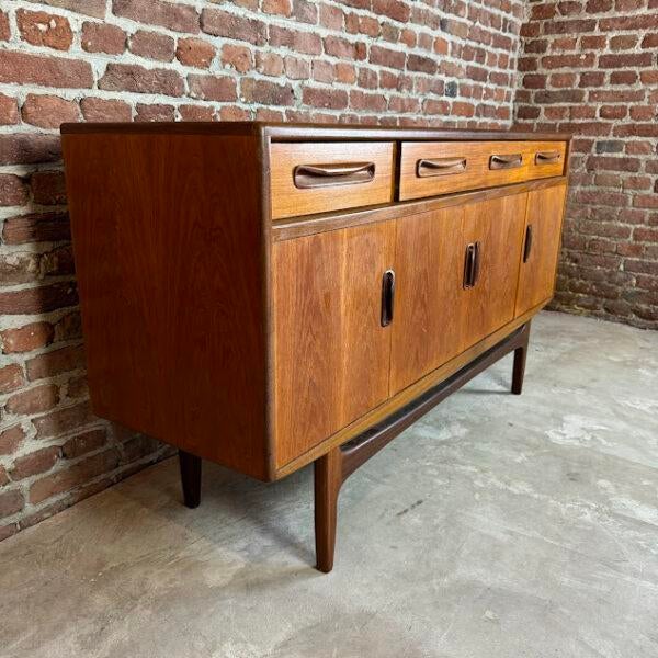 Vintage g-plan teak sideboard – an icon of british design elevate the character of your living area with this stunning...