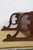 Mid 20th Century Chinese Chippendale Mahogany Fretwork Mirrored Hanging Curio Shelf Rack 24" For Sale - Image 15 of 17