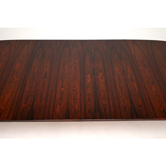 Wood Vintage Danish Dining Table by Gunni Omann, 1960 For Sale - Image 7 of 11