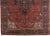 19th Century Antique Farahan Sarouk Carpet, Handmade Oriental Rug, Red, Navy For Sale In New York - Image 6 of 13