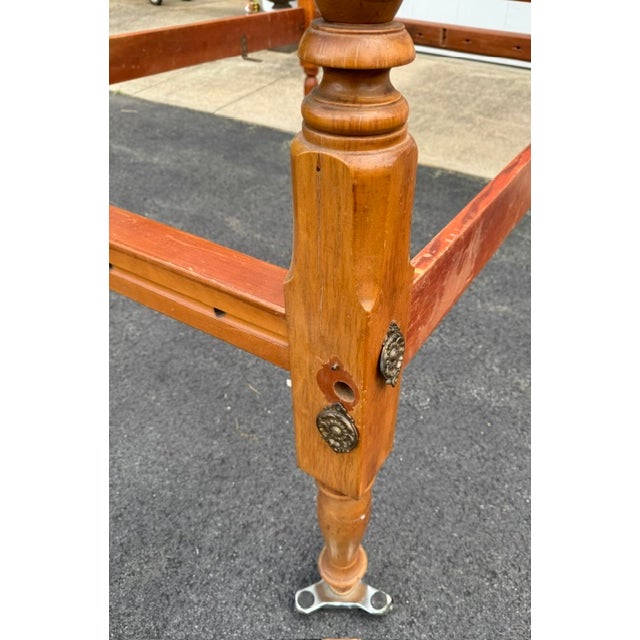 Antique Early 19th Century American Canopy Bed For Sale - Image 4 of 12