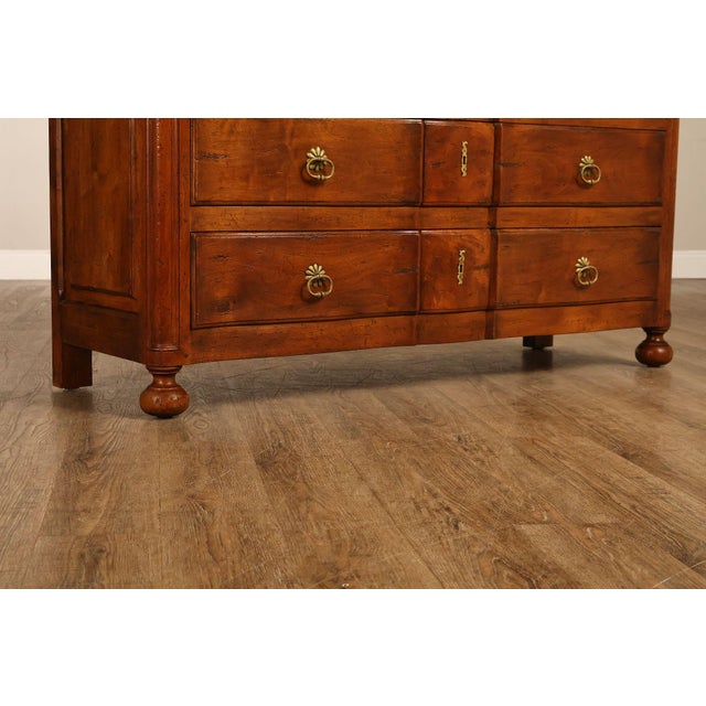 Don Ruseau Custom Continental Style Walnut Chest Of Drawers For Sale - Image 10 of 18