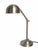 Contemporary Adjustable Industrial-Style Brushed Metal Task Lamp For Sale In Las Vegas - Image 6 of 9