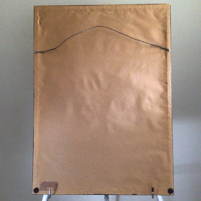 1970 Asian Silk Embroidery Landscape River Scene For Sale - Image 12 of 12